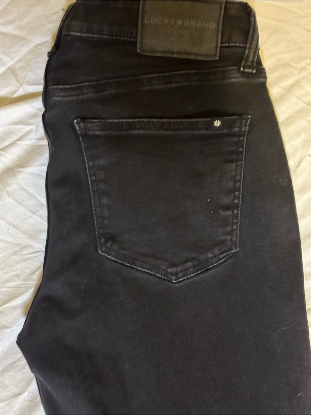 Lucky Brand black ankle jeans, size 8 / 29. - Picture 5 of 6
